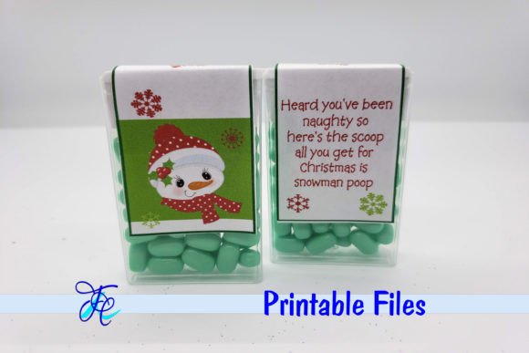Download Snowman Poop - Tic Tac Label - Poop Collection