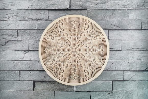 Download Multilayer Mandala, Cut File Mandala - Multilayer mandala Collection