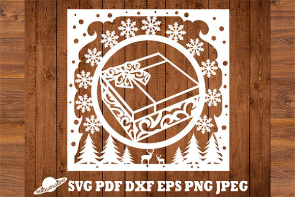 Download Christmas Gift Svg, Christmas Card Svg - Premium Resources